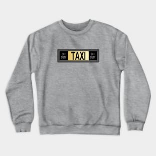 Taxi Sign Crewneck Sweatshirt